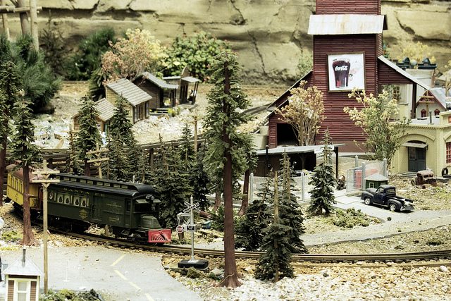 Little Village with Train